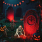 Halloween Yard Stakes Plastic Spooky Cartoon Garden Ornaments Fall 2025 Outdoor Courtyard Decor Simple Setup