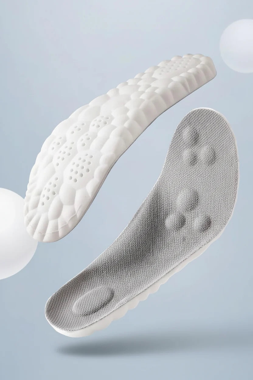 Breathable Cushion Plantar Fascia Insole – Sport Latex Insoles with Arch Support