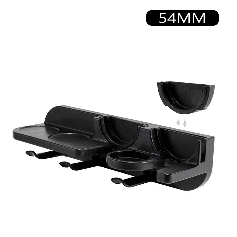 Wall Portafilter Rack Self Adhesive Espresso Holder Fits 51mm 54mm 58mm Coffee Setup Fall 2025 Space Saving Organizer
