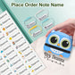 Customized Name Stamp Kit - Engraved Water-Resistant Baby Name Seal, Great Kindergarten Gift
