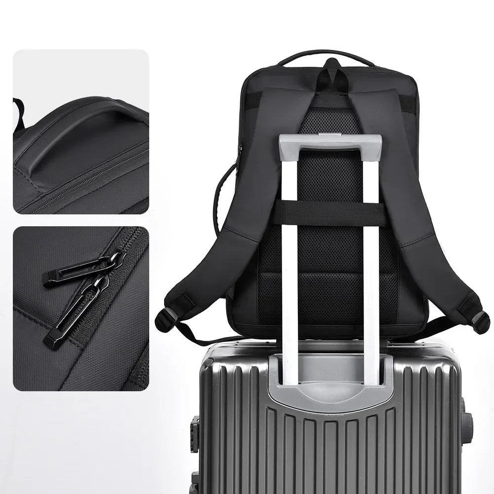 Backpack Travel Expandable Unisex Laptop And Business Style Fall 2026 Travel Companion