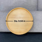 Bamboo Sofa Arm Tray Travel-Friendly Couch Armrest Snack Holder