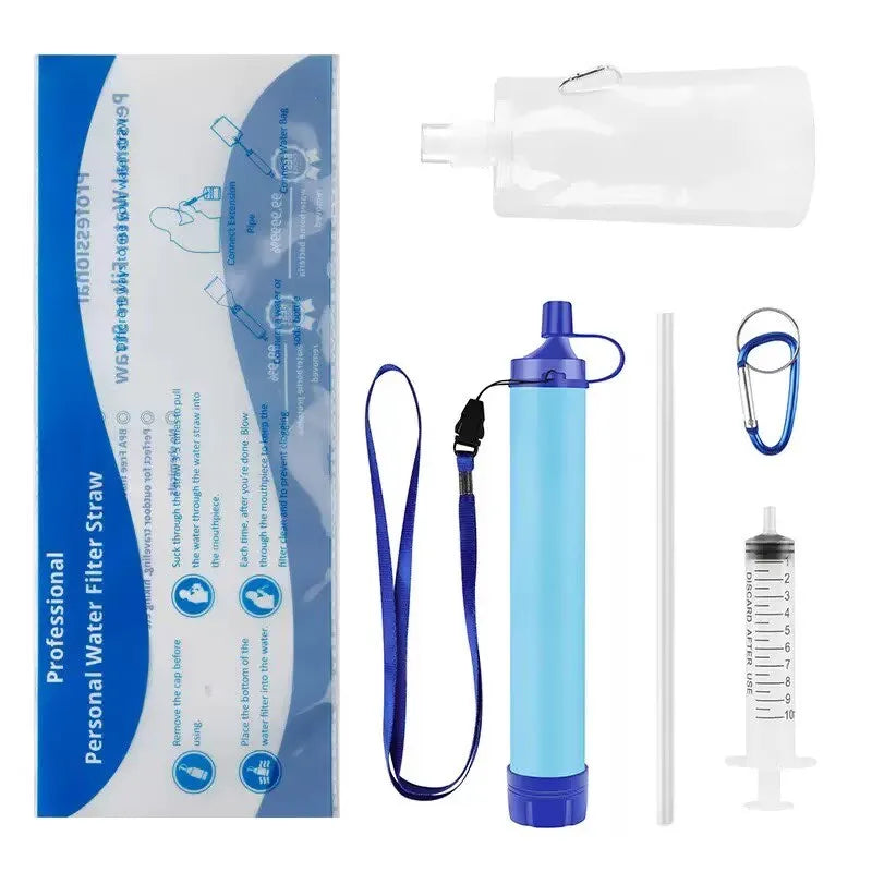Travel-Friendly Purifier for Camping, Hiking & Emergency Survival 2026 – Personal Water Filter Straw