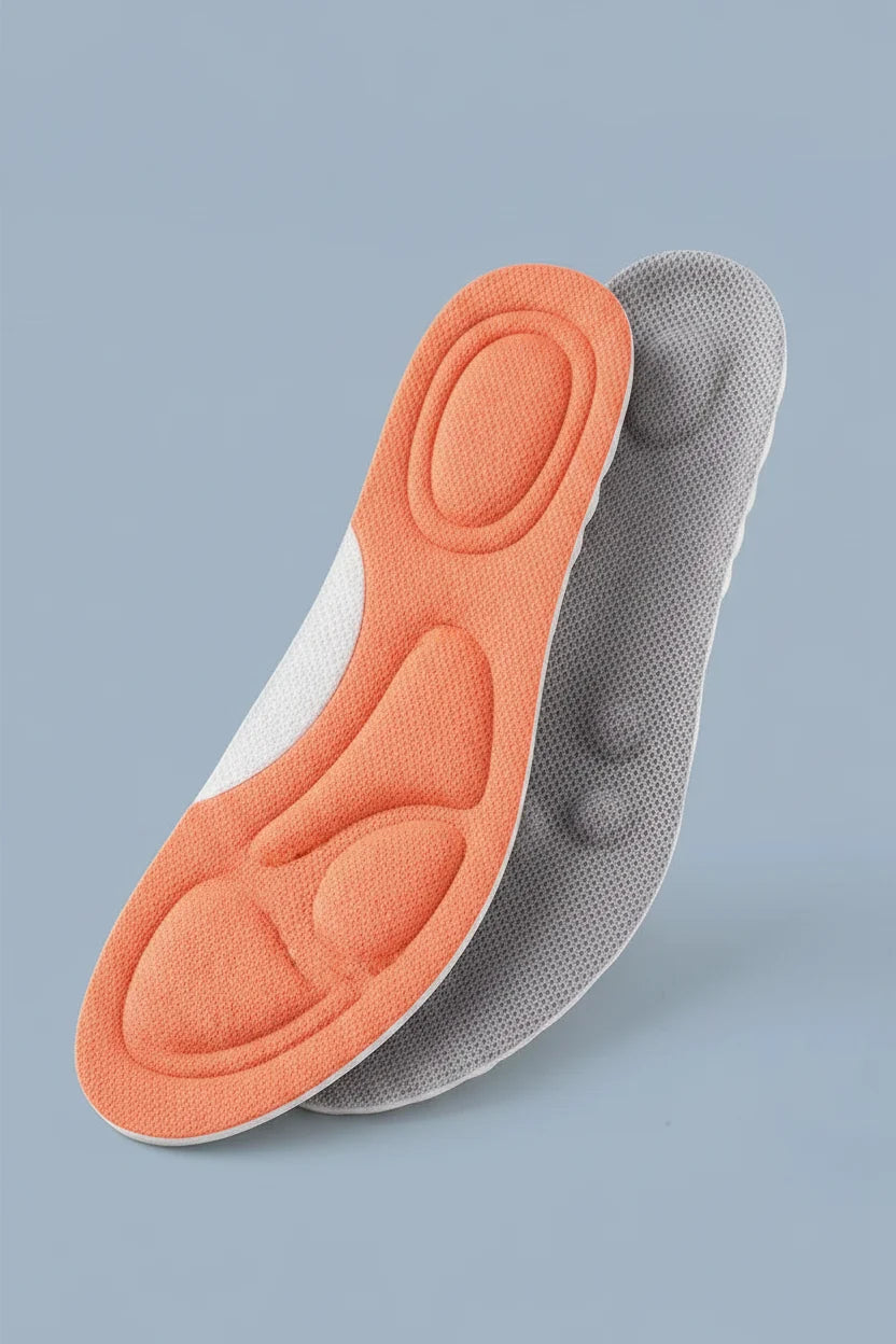 Breathable Cushion Plantar Fascia Insole – Sport Latex Insoles with Arch Support