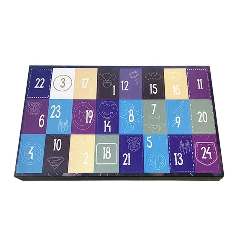 24-Piece Marvel PVC Action Figure Advent Calendar - Christmas Countdown Gift for Kids