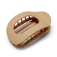 Claw Hair Clip Oval Design Leopard Print Acrylic Barrettes Spring 2026 Trend Gift