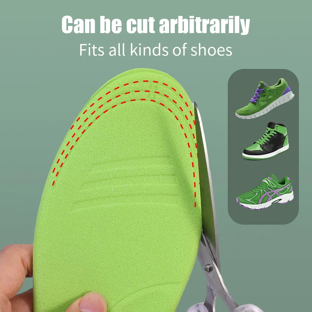 Foam Memory Orthopedic Insoles 12 Pack Antibacterial Plantar Fascia Insole
