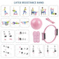 Pilates Ring Pink Fitness Kit Household Workout Kit Fall 2026 With Ball And Resistance Band For Pregnancy Postpartum