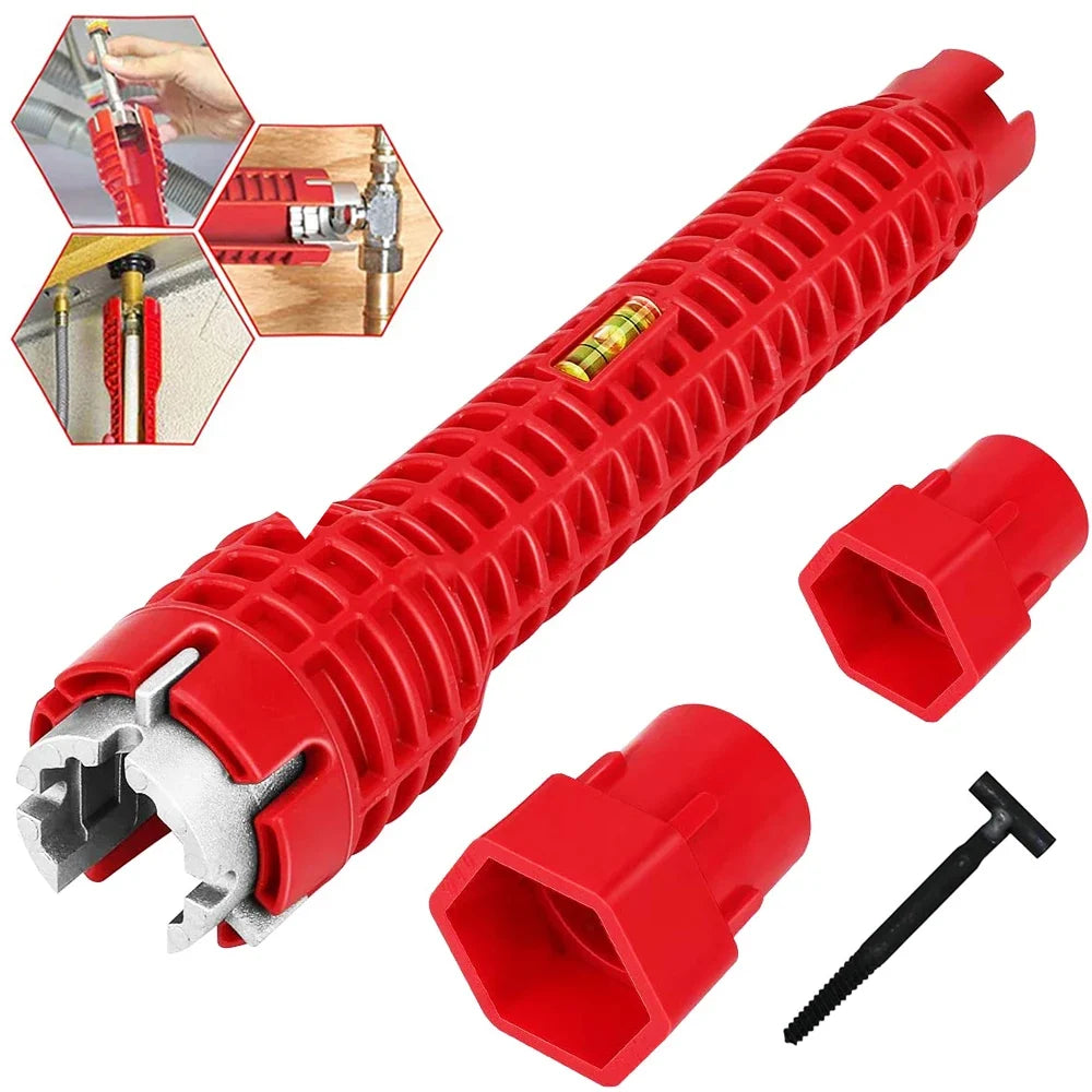8 In 1 Multi-Use Magic Wrench for Household Tools - Plumbing & Faucet Installation Gadget