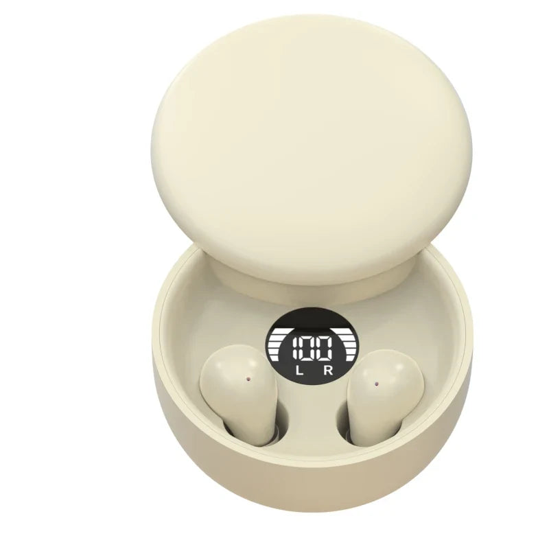 Cordless Earbuds Travel-Friendly In Ear Design Bluetooth 5 Long Battery Life Sleep and Sports Back to School 2026 Gift