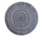 6pcs Round Woven Ramie Placemats - Anti-Slip Table Mats for Dining, Kitchen & Cafe Use
