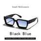 Sunglasses Black Retro Square Shades Deluxe Fashion Eyewear Fall 2026 Trend Gift Idea