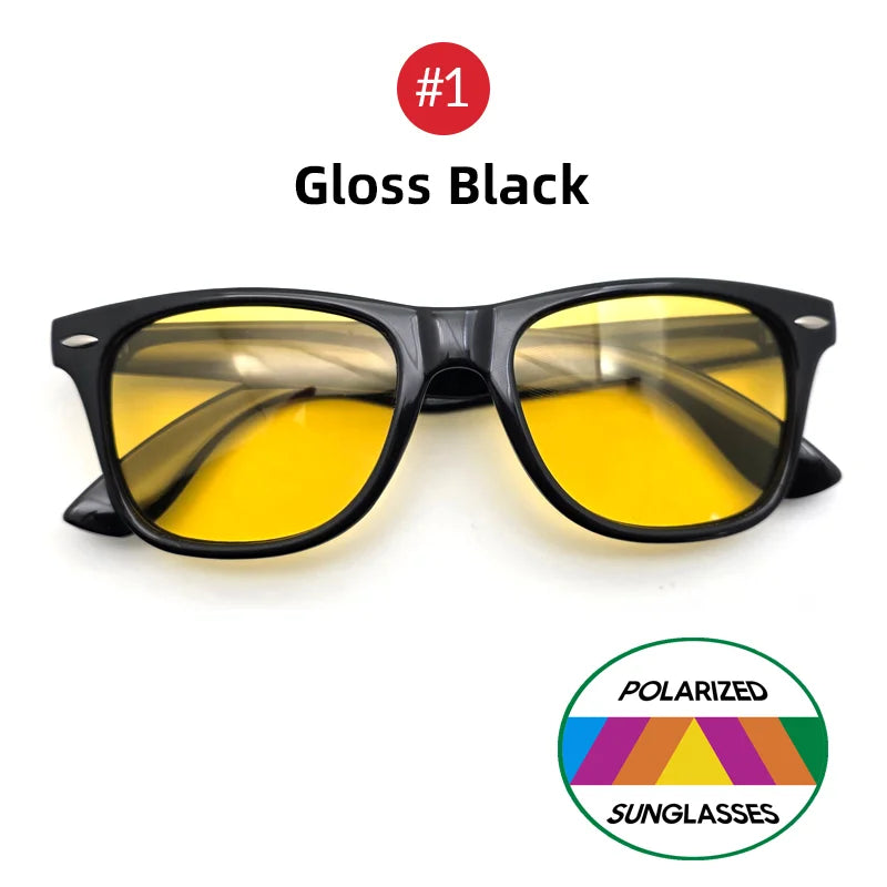 Vision Night Sunglasses Polarized Yellow Lenses UV400 Protection For Enhanced Night Driving Fall 2025 Trend