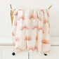 Muslin Bamboo Swaddle Blanket 120x120 Cm Floral Newborn Bedding Fall 2025 Breathable Eco Friendly Baby Gift