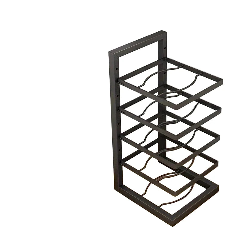Flexible Pot Rack Stainless Steel Multi Layer Organizer