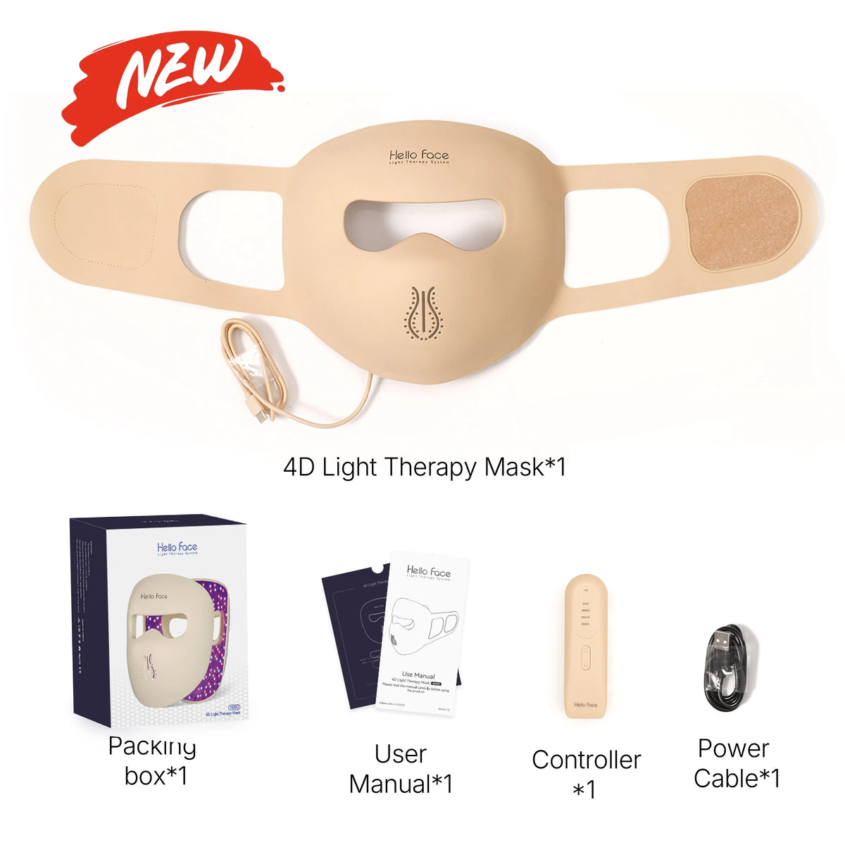 LED Light Therapy Mask 4D Facial Device Anti Aging And Acne Maintenance Fall 2026 Skincare Trend