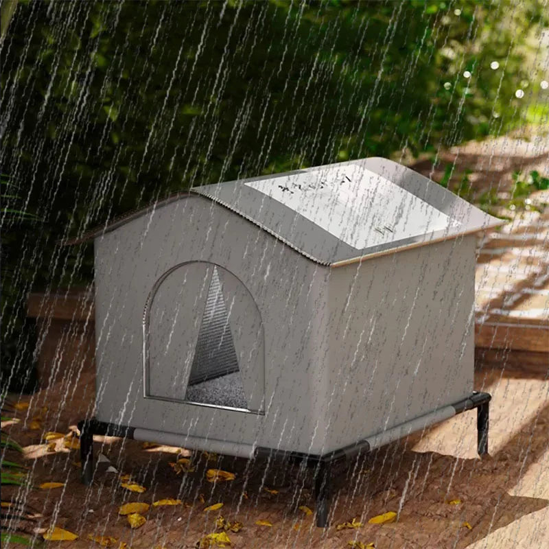 Pet House Water-Resistant Outdoor Shelter For Compact Dogs And Cats Foldable Winter 2026 Warm Cave Bed Washable
