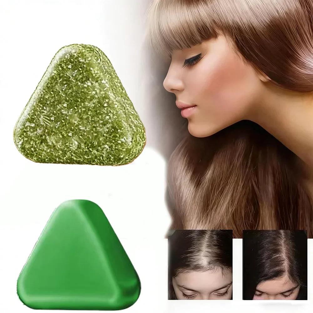 Herbal Shampoo Soap Handmade Hair Maintenance for All Hair Types Oil Control Refreshing Fall 2026 Trend