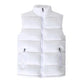 Light Men's Puffer Vest - Slim Stand Collar, Quilted