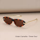 Sunglasses Cat Eye Style UV400 Protection For Regular Wear Fall 2026 Fashion Trend Glasses