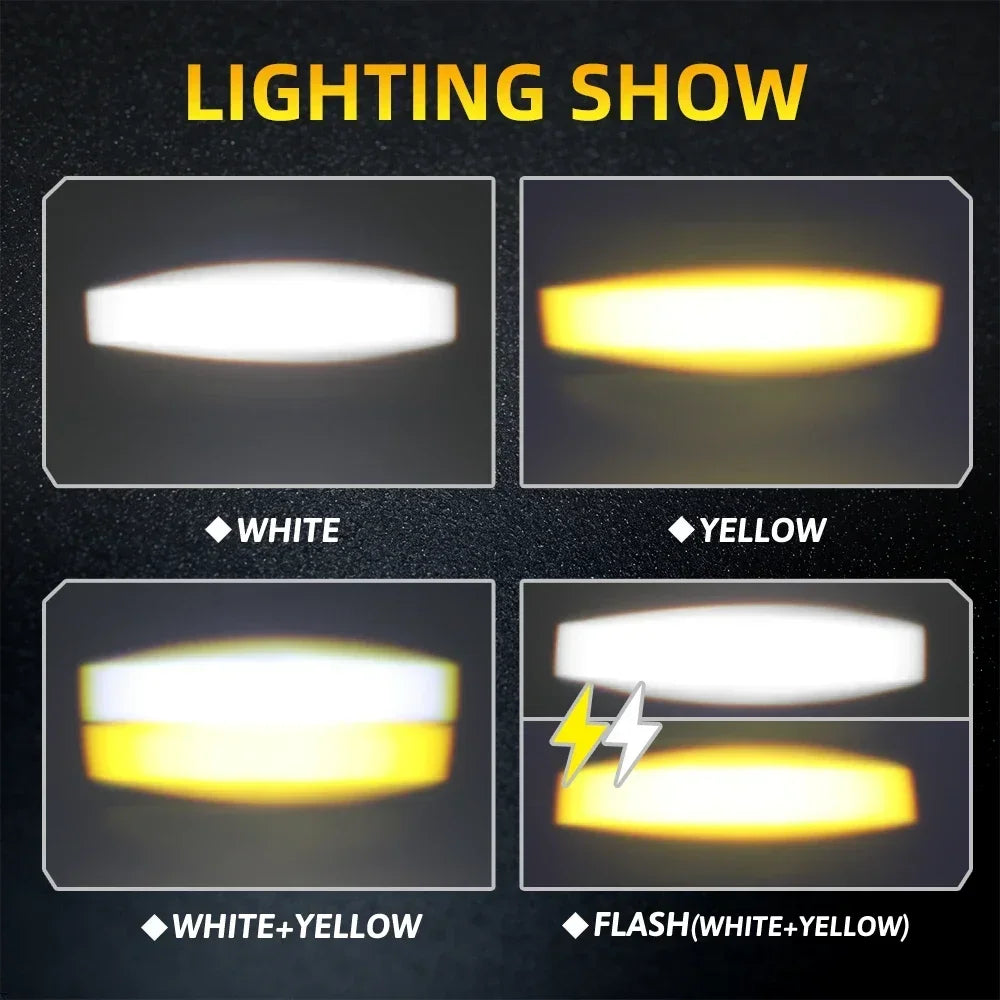 Auxiliary Fog Spot Light 3500K Strobe Off-Road Motorbike 2026 – HAOLIDE LED Motorcycle Headlight 6000K