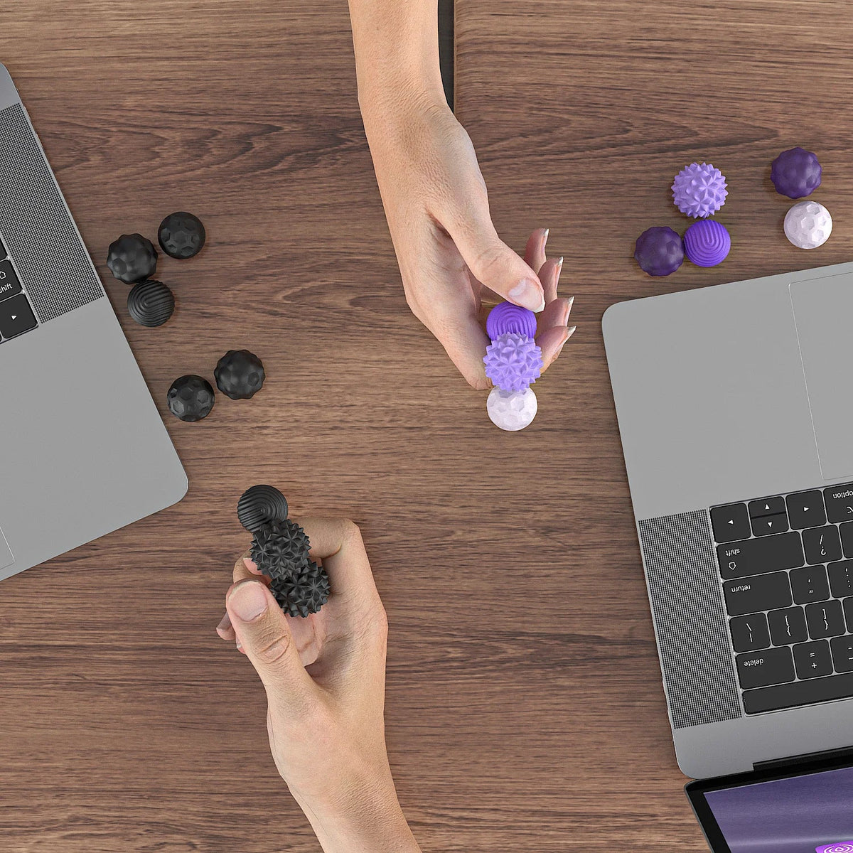 Ball Magnetic Fidget Toy Silicone Sensory Stress Relief