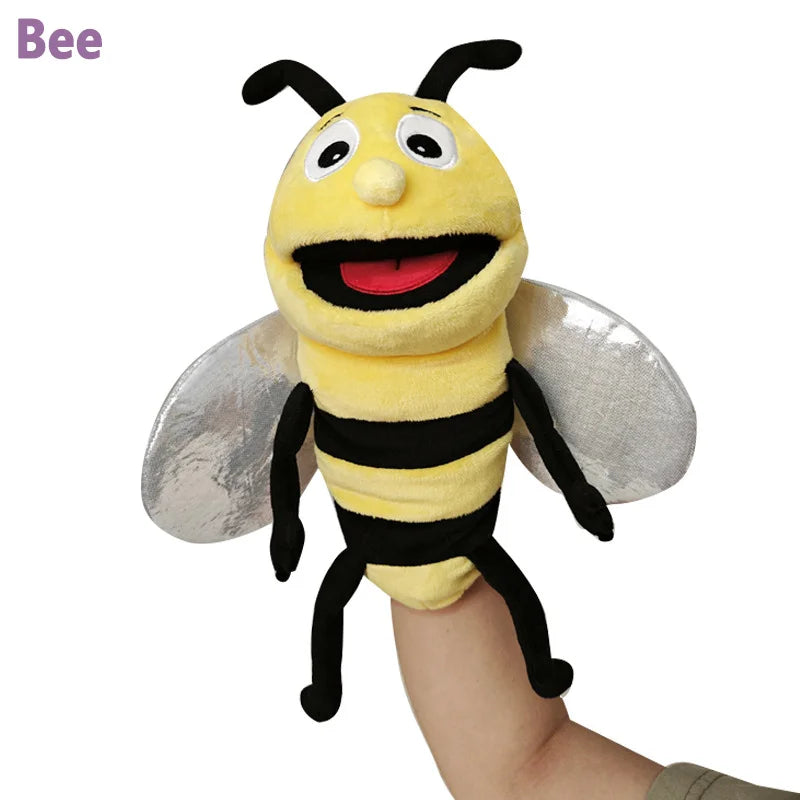 Finger Puppets Insect Plush Hand Puppet Kit Kids Educational Cotton Plush Bug Characters Back To School 2025 Gift