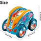 Toy Speedlite Car with LED Lights & Music for Boys Girls, Dynamic Transparent Luminous Car