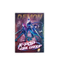 Book Coloring Kpop Demon Hunters Anime Sketches Rumi Mira Zoey Cute Line Drawings Back to School 2025 Gift