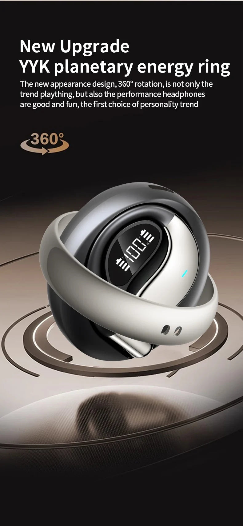 AI Voice Translator Earbuds Mini Cordless Stereo Travel