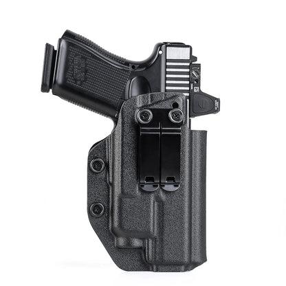 Kydex IWB Holster - TLR-8 Light Compatible, Inside Waistband Concealed Carry, 19 19X 23 25 32 44 45 Compatible