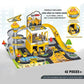 Garage Multi-Storey Racing Track with Cars - Interactive Parking Toy for Boys