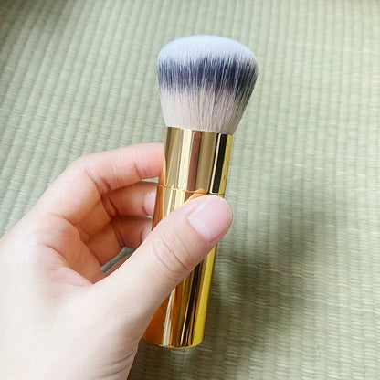 Foundation Airbrush Brush Bamboo Handle Makeup Brush Fall 2026 TikTok Viral Smooth Finish For Powder Bronzer Blush