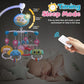 Baby Musical Mobile Projection Remote Newborn Sensory Toys