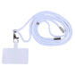 Flexible Detachable Phone Lanyard with Card Holder & Carabiner - 13 Colors, Nylon Strap Accessory