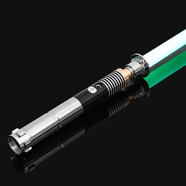 Lightsaber RGB Metal Hilt Sword Toy Cosplay 2025 Collectible Prop Battery-Powered Flashing LED Gift