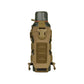MOLLE Radio Pouch and Water Bottle Holder - Flexible 40 Oz Pouch for Backpack Fall 2025 Tactical Gear Accessory