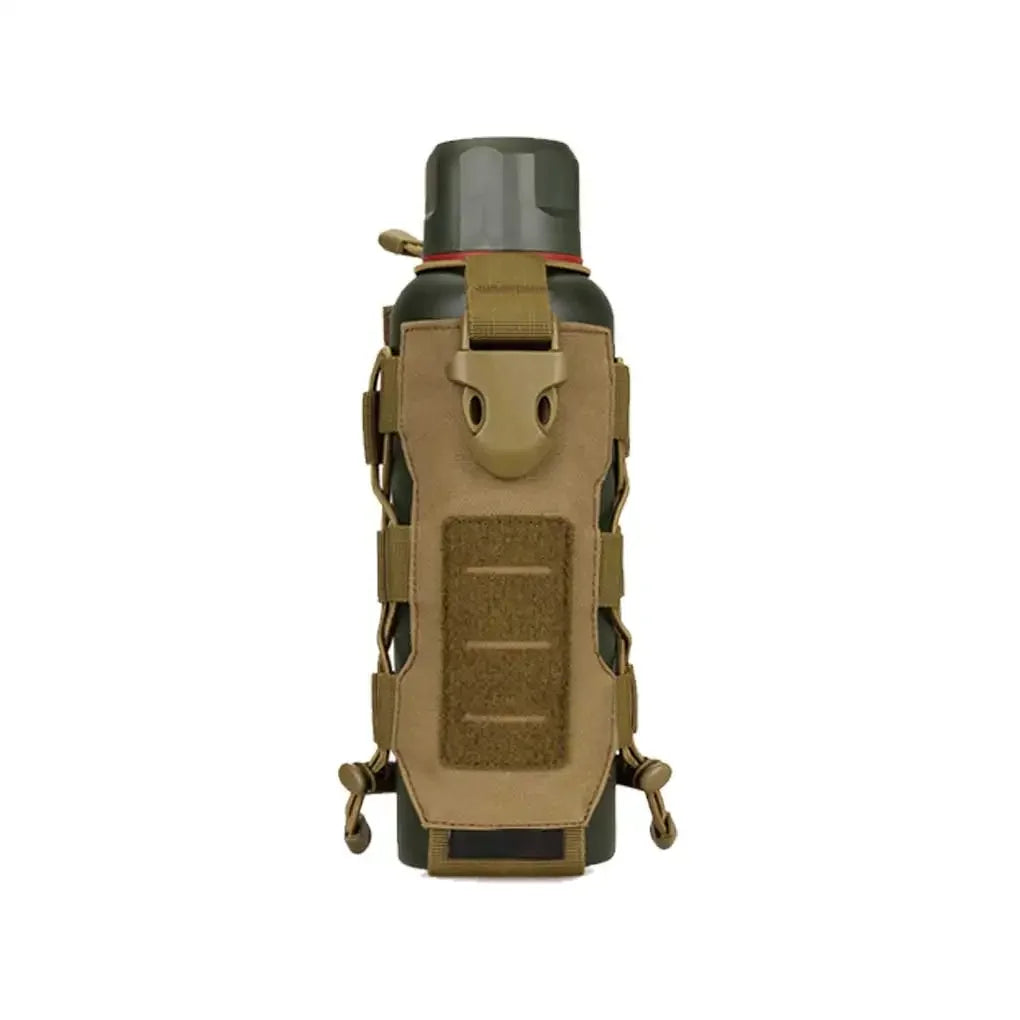 MOLLE Radio Pouch and Water Bottle Holder - Flexible 40 Oz Pouch for Backpack Fall 2025 Tactical Gear Accessory
