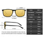 Night Driving Sunglasses Anti Glare Yellow Lens UV400 Protection Light Frame Fall 2025 Gift