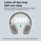 Gaming Headset Bluetooth 5.4 Cordless RGB Low Latency