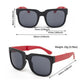 Sunglasses Kids Square Frame UV 400 Protection Outdoor Eyewear Summer 2026 Gift Idea
