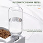 1Pcs Double Dog and Cat Bowl Kit for Compact Pets