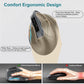 Bluetooth Vertical Comfort-Grip Mouse With OLED Screen