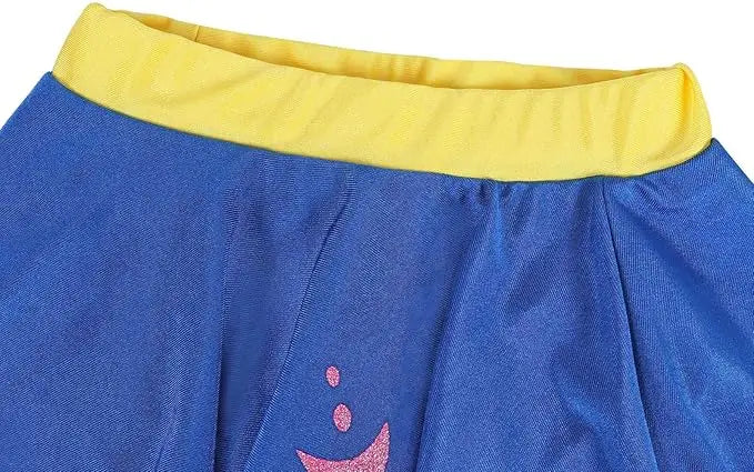 Sturdy Princess Print, Cotton-Poly, For Beach and Pool – Fast-Dry Girls Two-Piece Swimsuit