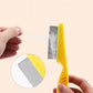 Stainless Steel Pet Grooming Comb - Flea & Shedding Brush for Cats & Dogs, Massage Device