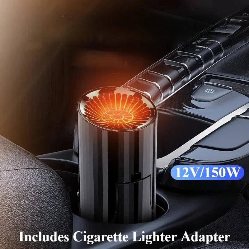 Car2025 Edition Heater Defogger 360 Rotatable Travel-Friendly Plug In 24V 12V Fast Cabin Warmth Winter