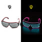 Glasses Glowing LED Luminous Neon Sunglasses for Christmas Party Prop