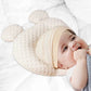 Organic Latex Baby Head Support Pillow - Pediatrician-Recommended Sleep Aid for Flat Head Prevention