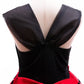 Light girls' Ladybug cosplay costume - sequin bodice with knee-length tulle skirt, polyester, for Halloween