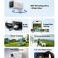 Outdoor Security Camera 2K HD AI Human Detection IP65 Weatherproof 180 Degree Pan Fall 2026 Works With Alexa Google Household
